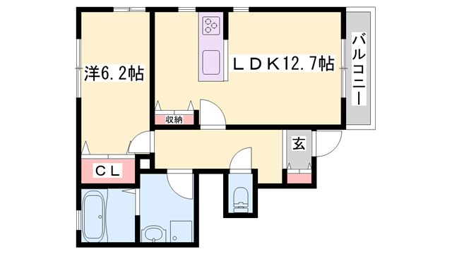 物件間取画像