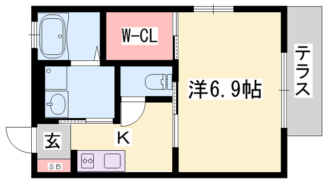 物件間取画像