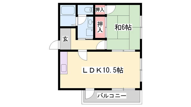 物件間取画像