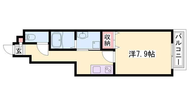 物件間取画像