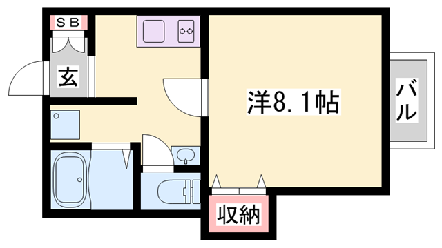 物件間取画像
