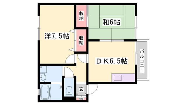 物件間取画像