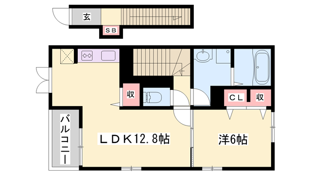 物件間取画像