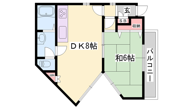 物件間取画像