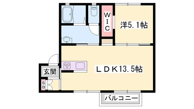 物件間取画像
