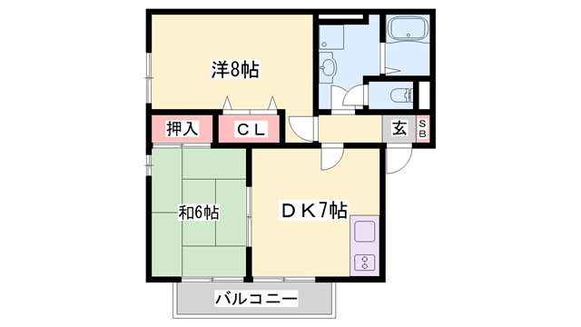 物件間取画像