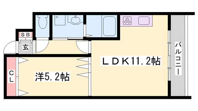 ドルチェヴィータの物件間取画像