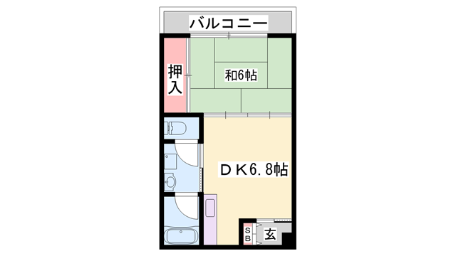 物件間取画像