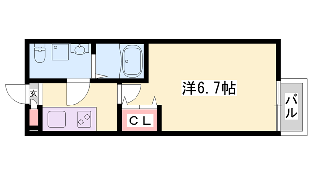 物件間取画像
