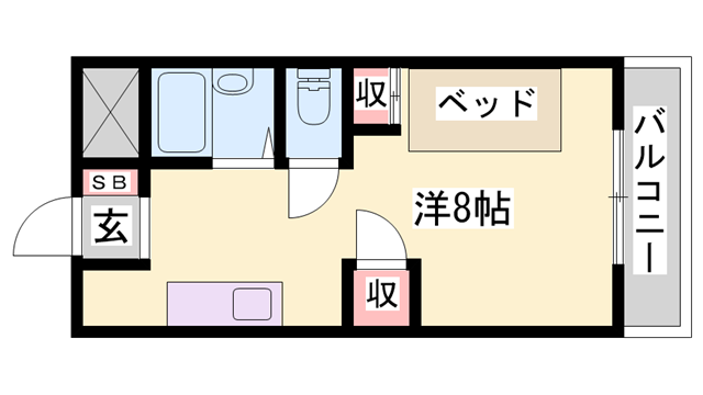 物件間取画像