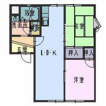 物件間取画像