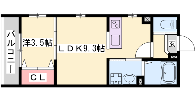 物件間取画像