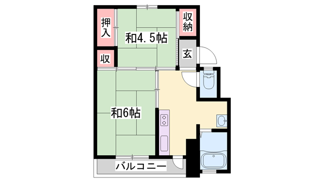 物件間取画像
