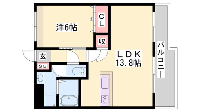 物件間取画像