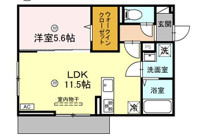 物件間取画像