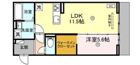 物件間取画像