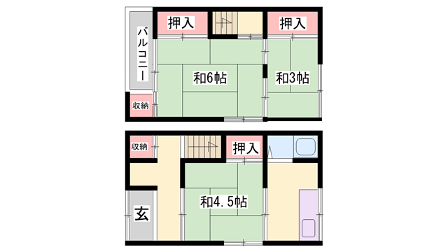 物件間取画像