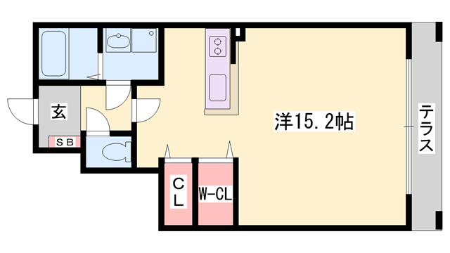 物件間取画像