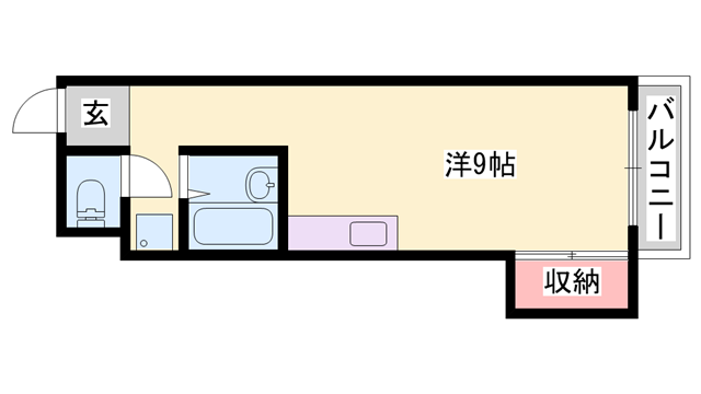 レジデンス西庄の物件間取画像