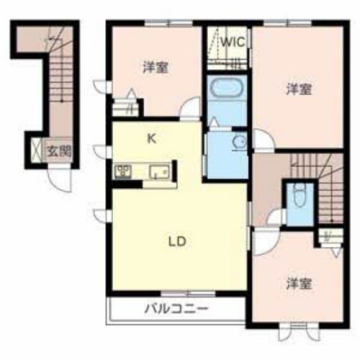 物件間取画像