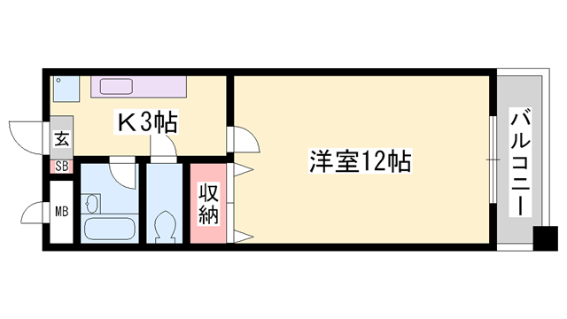 物件間取画像