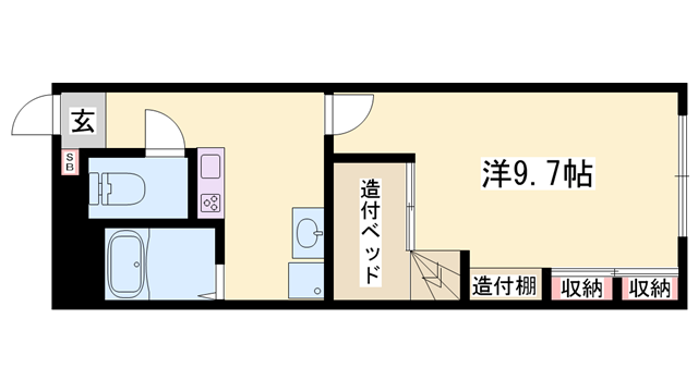 ピーチャーズ・ビレッジの物件間取画像