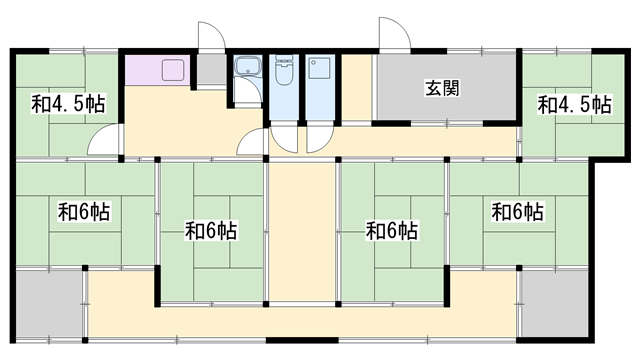 物件間取画像