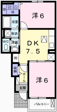 物件間取画像