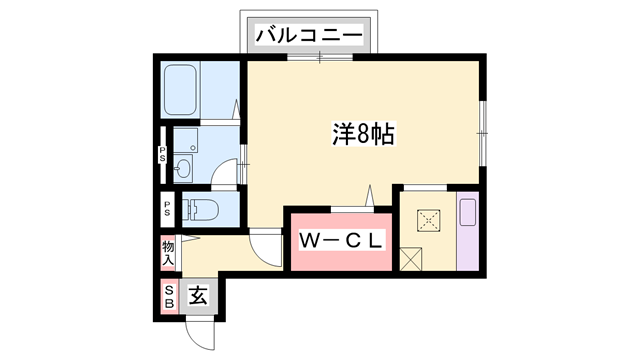 物件間取画像