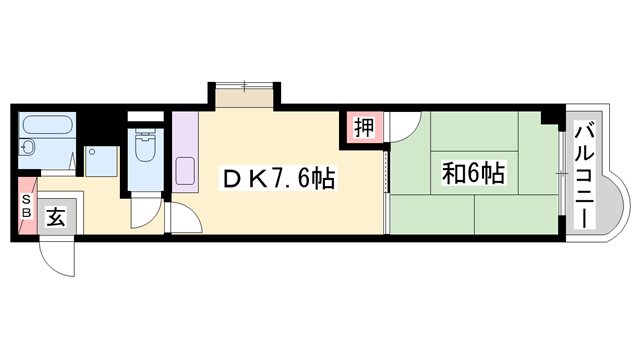 物件間取画像