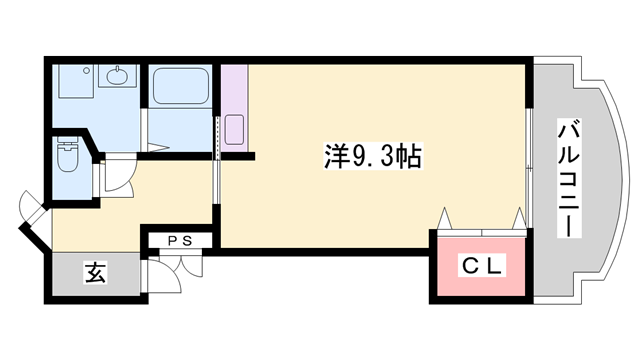 ハローハイツの物件間取画像