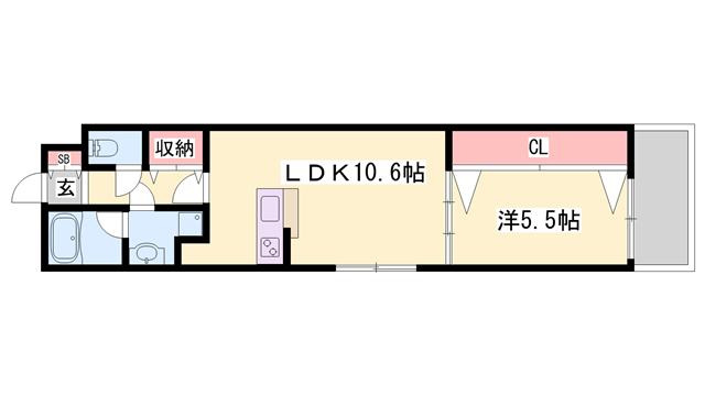 物件間取画像