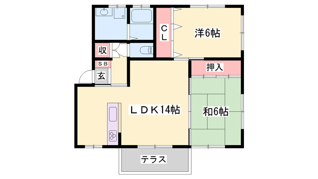 物件間取画像