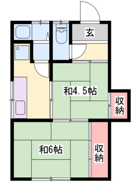 御立西四丁目加藤貸家の物件間取画像