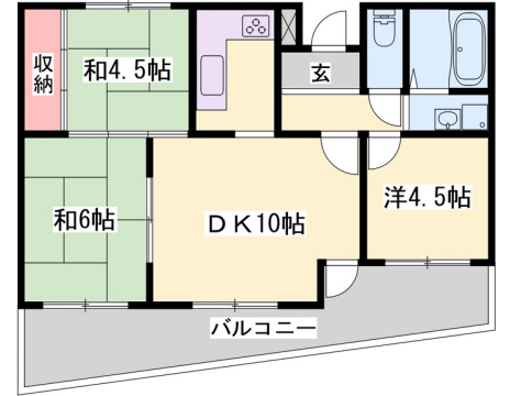 物件間取画像