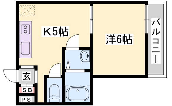 物件間取画像
