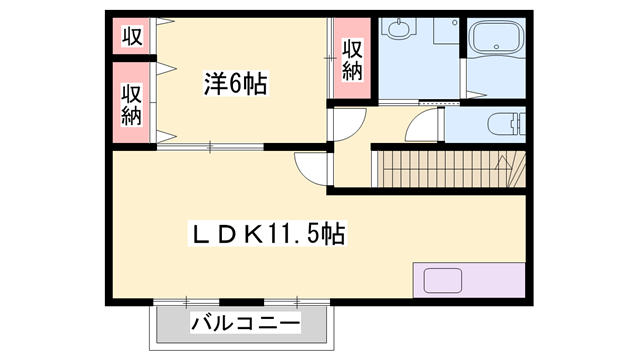 ソレジオ桜の物件間取画像
