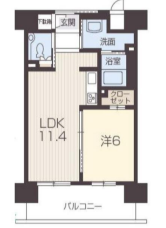 物件間取画像