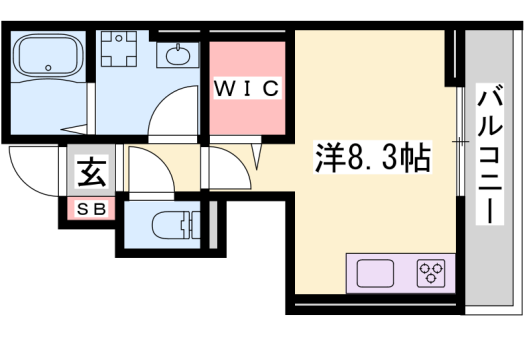 物件間取画像