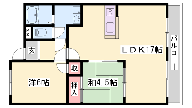 物件間取画像