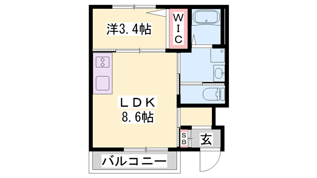 物件間取画像