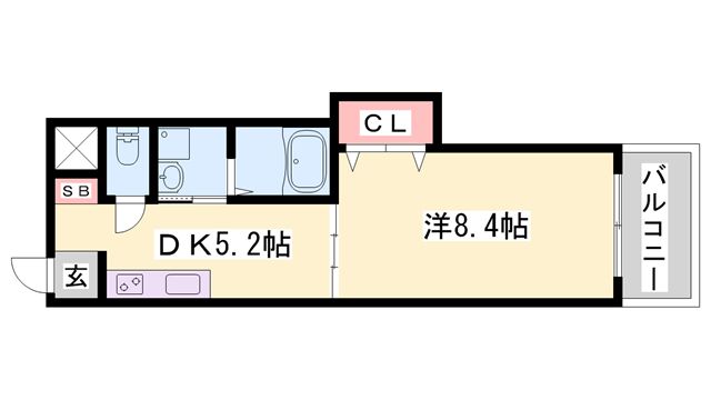 物件間取画像