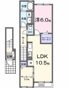 物件間取画像