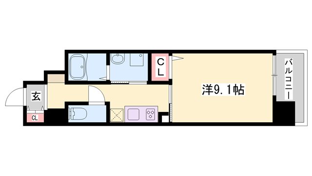 物件間取画像