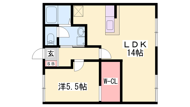 物件間取画像
