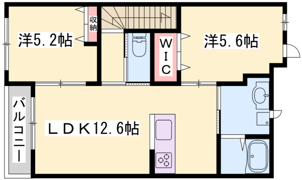 ウィステリア北条の物件間取画像