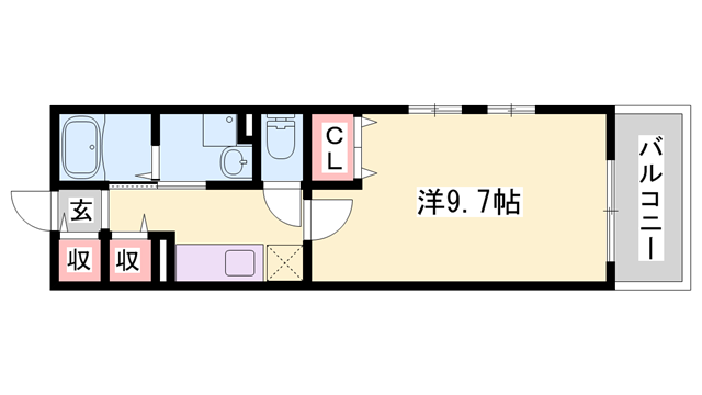物件間取画像