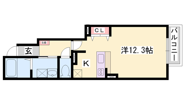 アライブカーサⅠの物件間取画像