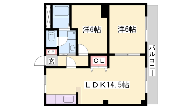 物件間取画像