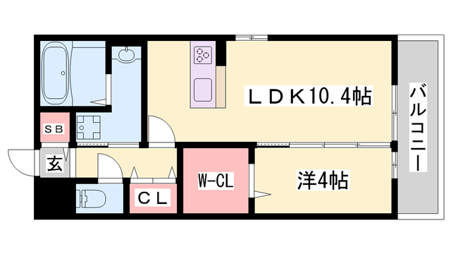 物件間取画像